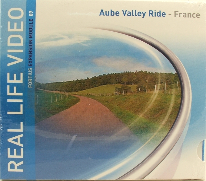 REAL LIFE VIDEO T1956.07 TACX AUBE VALLEY RIDE
