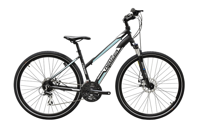 X200 Disc női fekete/fehér- kék 17  cross kerékpár