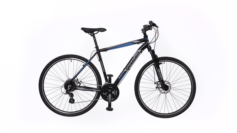 X200 DISC férfi fekete/kék- szürke 21  cross kerékpár
