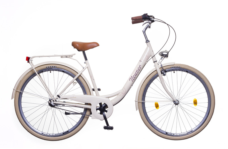 Balaton Premium 28 N3 női krém/barna-barna  kerékpár